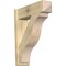 Ekena Millwork Funston Rough Sawn Arts and Crafts Outlooker, Douglas Fir, 8"W x 28"D x 32"H OUT08X28X32FST03RDF - alternate 1